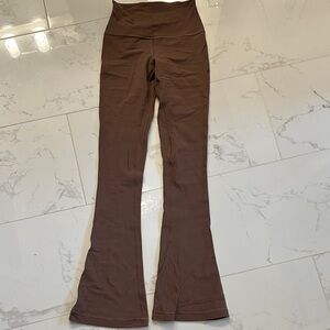 Lululemon Brown Flared Leggings